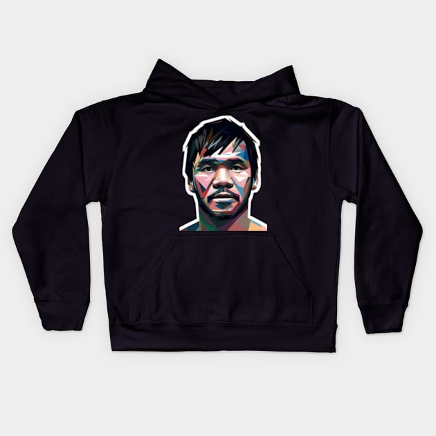 manny pacquiao Kids Hoodie by TshirtMA